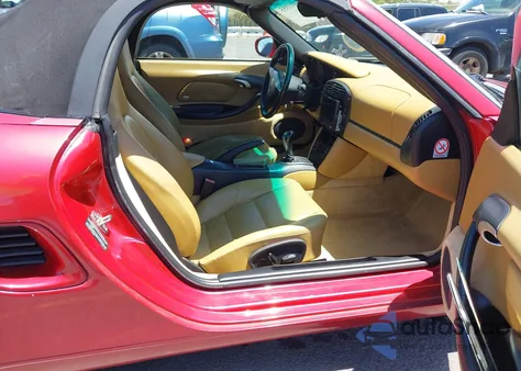 2001 Porsche Boxster z USA, uszkodzony, nr VIN WP0CA29831U620348